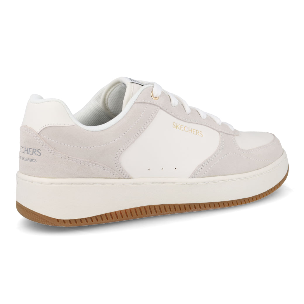 Skechers Tenis Casual 254010WNT Branco-Natural Sint_6__28